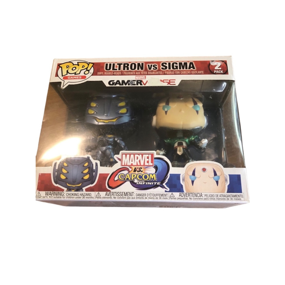 Funko Pop Games Marvel vs Capcom Infinite Ultron & Sigma 2 Pack